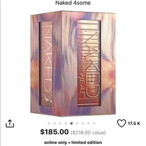 Urban Decay 4some Naked Pallettes